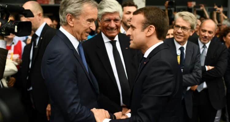 LFI : La France insoumise se lance - Page 4 Macron-bernard-arnault